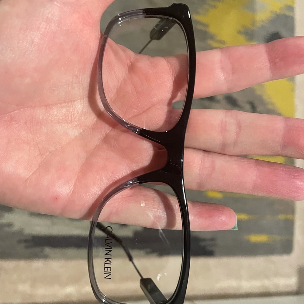 Calvin Klein glasses with clear lenses only
